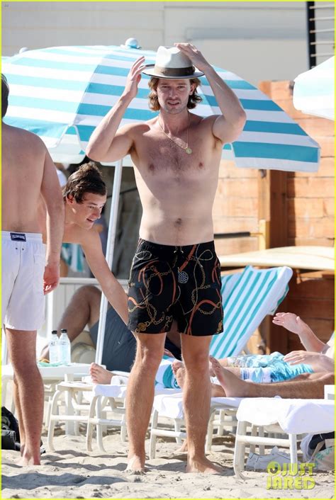 Photo Patrick Schwarzenegger Goes Shirtless At Beach Photo Sexiz Pix