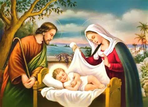 Jangan lupa, buat sendiri kandang domba bersama maria, yusuf dan bayi. Kelahiran Yesus menurut Alkitab