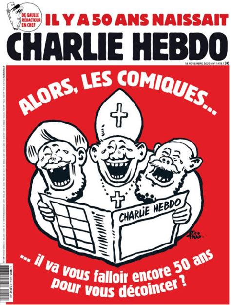 Le 23 Novembre 1970 Sortait Le Premier Numéro De Charlie Hebdo 50