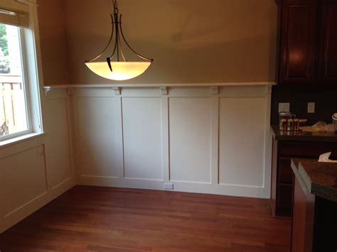 Craftsman Style Wainscoting For Elegant Dining Rooms
