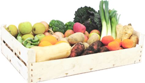 Organic Fruit And Vegetable Box One Off Trinity Farm