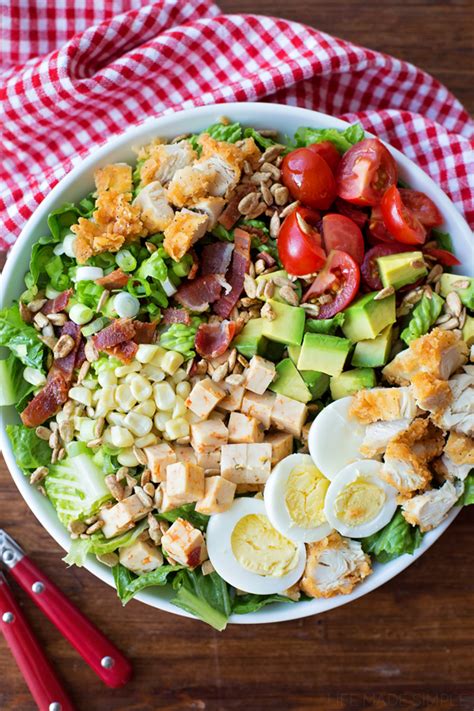 Easy Cobb Salad Recipe Life Made Simple