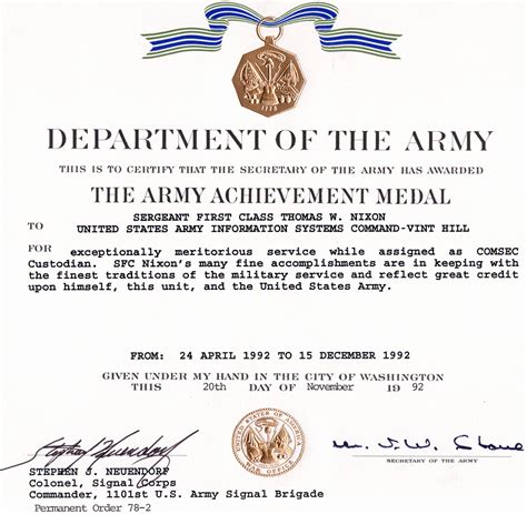√ 20 Air Force Certificate Of Appreciation Template Dannybarrantes