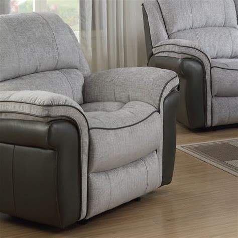 Lerna Fusion Lounge Chaise Armchair In Grey Furniture In Fashion