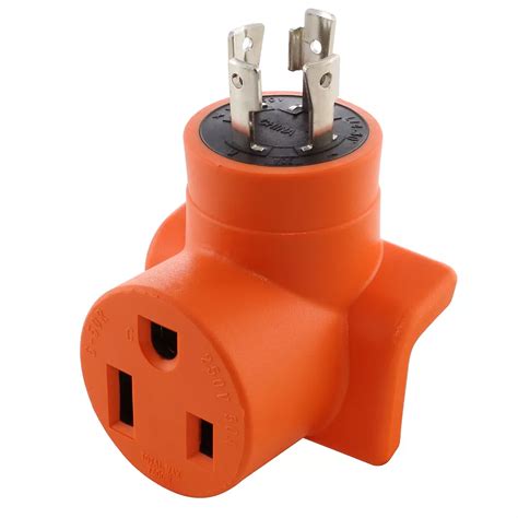 Ac Works® 30a 4 Prong L14 30p Generator Plug To 6 50r 50a 250v Welder