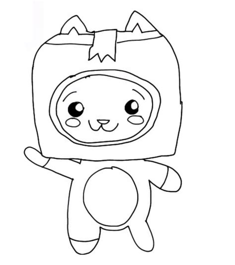 Lankybox Foxy And Boxy Coloring Pages