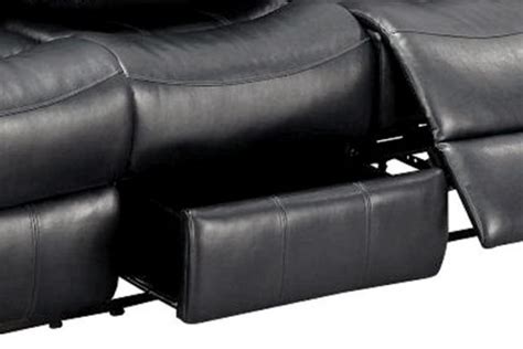 Elegance Gliding Reclining Leather Sofa At Gardner White