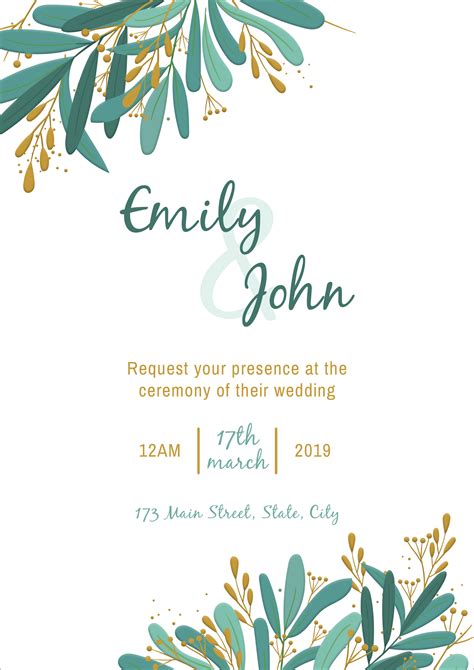 Create custom invitations with shutterfly. 20 Free Wedding Invitation Template Cards - Printable And Editable PSD