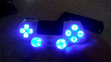 Modz By Twitch Modded Ps4 Controller With Glow In The Dark Button Kit
