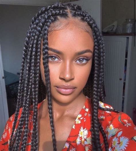 The one we love is the high bun with these braided sections. 70 Best Popular Box Braid Hairstyles 2020 - Braids ...