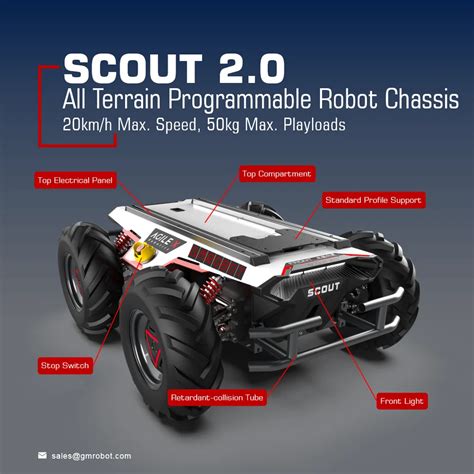 Meet The First Generation Of All Round Robot Chassis Scout Gmrobot