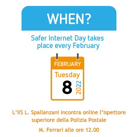 Safer Internet Day Istituto Di Istruzione Superiore Lazzaro Spallanzani