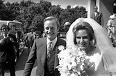 Camilla and Captain Andrew Parker Bowles Wed at the Guards Chapel ...
