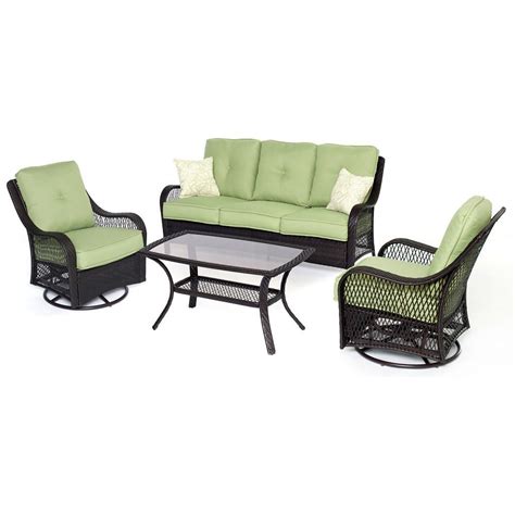 Hanover Orleans4pcsw Orleans 4 Piece Outdoor Lounging Furn Flickr