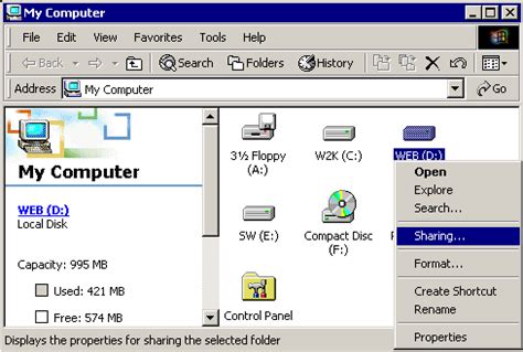 Windows 2000 professional setup screen then display computer name and administrator password, type in the 25. Windows 2000 Network Sharing :: Windows 2000 :: Articles ...