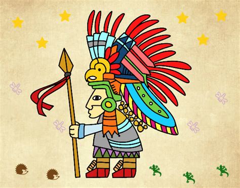 Dibujo De Civilización Azteca Pintado Por En El Día 09 10
