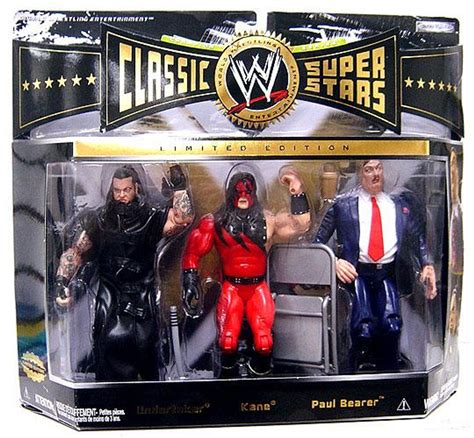 Wwe Wrestling Classic Superstars Series 7 Undertaker Kane Paul Bearer