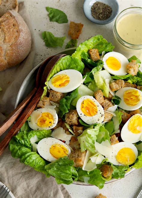 A Vegetarian Version Of The Classic Caesar Salad This Vegetarian