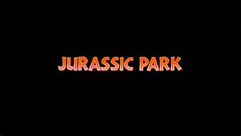 Jurassic Park 1993 Film