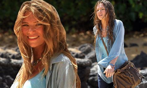 Rising Star Indiana Evans Smoulders In The Sand As She Films Blue