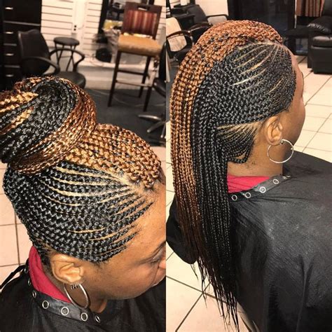 #mohawk #mohawkbraids #hairbyqueenbee #shecute #sheloveit #braids
