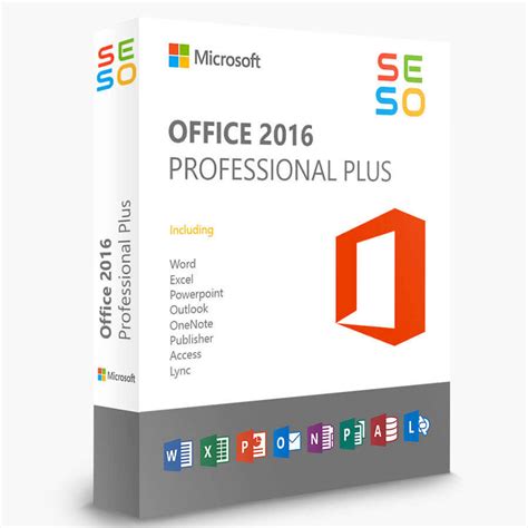Microsoft Office 2016 Pro Plus Lizenz Selected Software