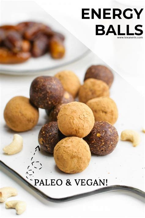 These Paleo And Vegan Energy Balls Only Take About 5 Minutes To Put