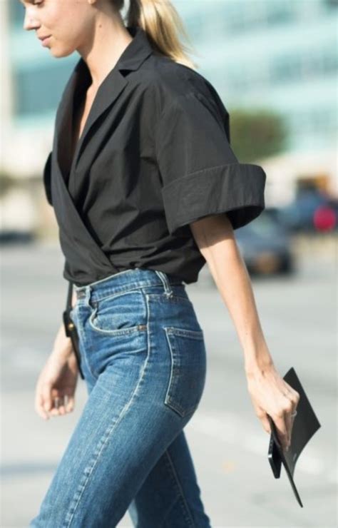 How To Wear High Waisted Jeans Fashiongum Com