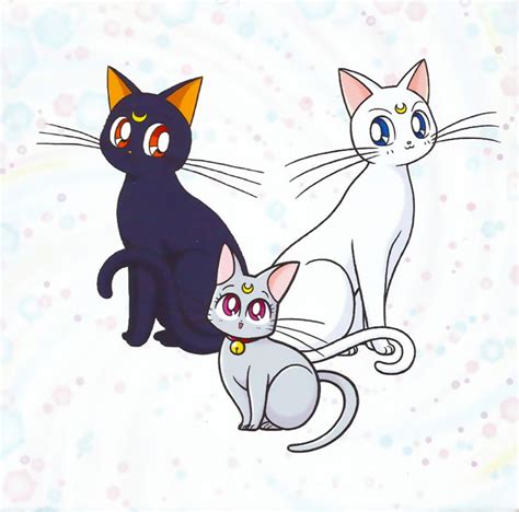 Cats Moon S By Marco Albiero Sailor Moon Cat Luna And Artemis Sailor Moon Manga