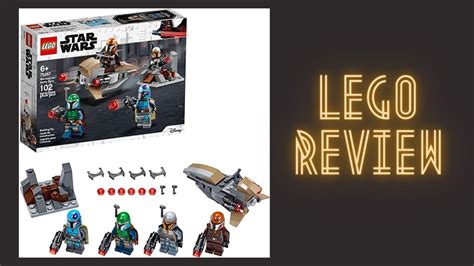 Lego Mandalorian Battle Pack Review Youtube