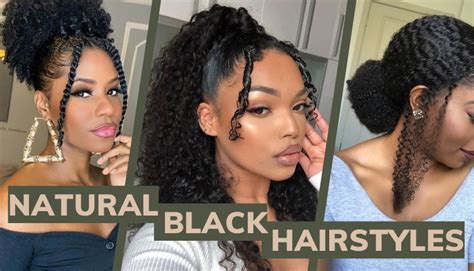 9 Stunning Natural Black Hairstyles