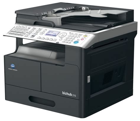 Konica minolta konica minolta bizhub c 368. МФУ Bizhub 215, цены, опции и ресурсы запасных частей