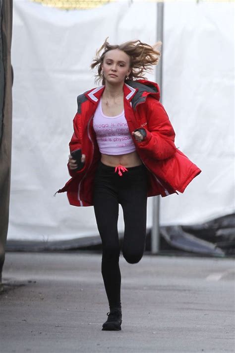 Lily Rose Depp On Yoga Hosers Set 03 Gotceleb