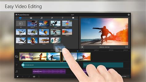 You can process video with different frame sizes: PowerDirector Mobile Video Editor - Bundled for Windows 10 ...