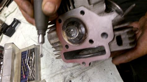 Motorcycle Engine Head Porting