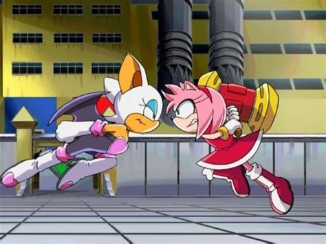Amy Vs Rouge Images Amy Vs Rouge Wallpaper And Background