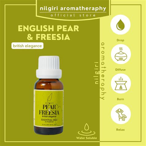 Jual Nilgiri Essential Oil English Pear And Freesia 10ml 20ml Minyak