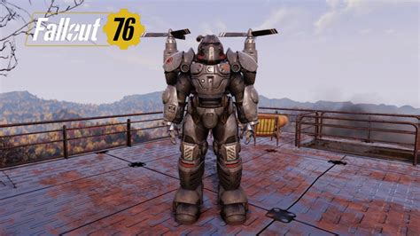 Fallout 76 Vertiguard Power Armor Scribe Of Avalon Showcase Youtube