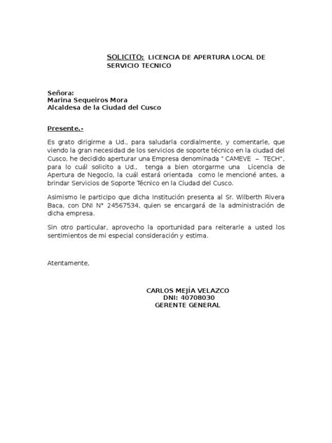 Carta Autorizacion