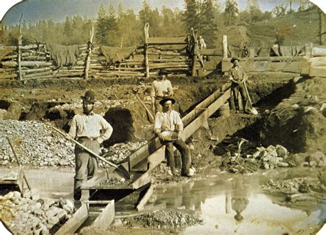 Gold Rush History Of Photography Rivers In California