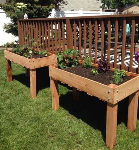 22 Diy Easy Access Raised Garden Bed System Garden Ideas