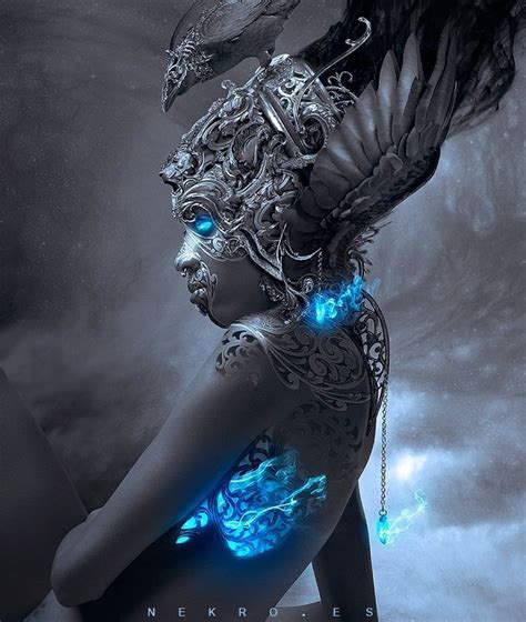 Artstation Goddess Nekro Beautiful Fantasy Art Dark Beauty