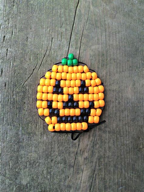 Learn How To Make This Jack Olantern Pony Bead Beadie Buddie For