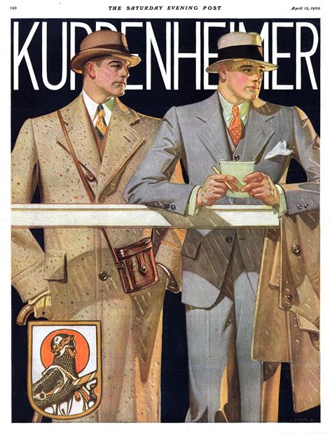 dressing like heroes vintage men s fashion ads from the 1920s ~ vintage everyday