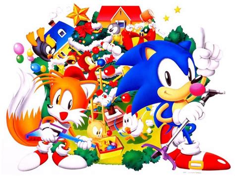 Japanese Screensaver Classic Sonic And Classic Tails Sonic Sonic Art