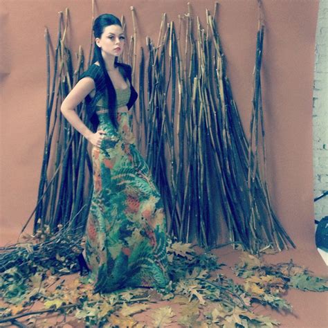 Irma Elezovic Wearing Rebecca Rivera Flapper Dress Fashion Model