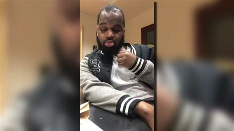 Devyn Holmes Thanks Supporters On Facebook Live Video In Houston