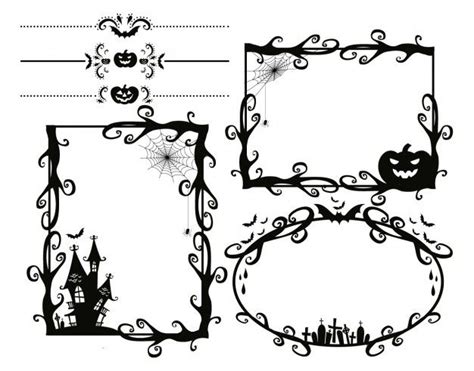 Download Scary Halloween Frames For Free In 2021 Halloween Frames