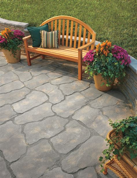 Patio Stone Pavers Natural Impressions Stone Foot Notes