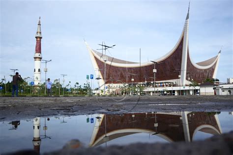 Potret Masjid Raya Sumatera Barat Masjid Dengan Desain Terbaik Dunia